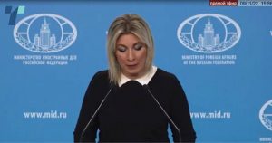 Захарова: Москва веднаш ќе одговори на замрзнувањето на руските средства од страна на ЕУ