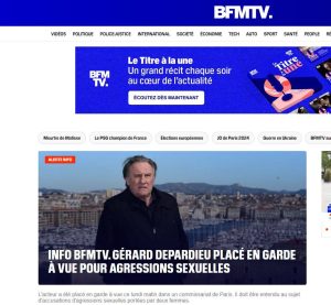 Францускиот актер Жерар Депардје (75) е приведен поради обвинение за сексуален напад, пишуваат француските медиуми