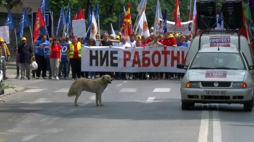 Prvomajski protest, SSM