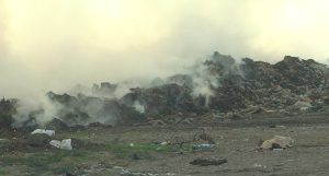 Се запали депонијата во Кочани