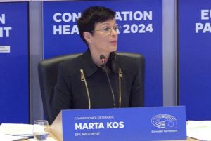 Еврокомесарката Марта Кос во Македонија – денеска и утре лидерска средба ЕУ – Западен Балкан