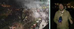 (Во живо) Студентите во Белград го прекинаа протестот поради неколкуте инциденти кои се случија