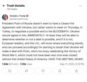 Трамп го повика Киев да преговара со Моксва за прекин на огнот