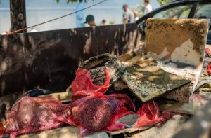 Гуми, покуќнина, санитарија, пластика – куп отпад изваден од дното на Охридското Езеро