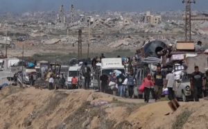 Утрово пристигна група Палестинци во Кан Јунис