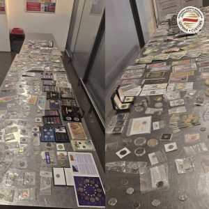Царината заплени 204 банкноти и монети, кои биле наменети за колекционерски цели