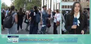 (Видео)Протест и блокади по убиството на Росица, но и барања за оставки и одговорност
