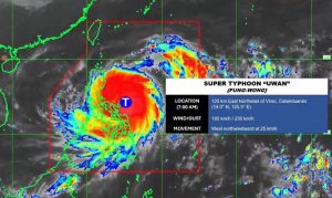 Супертаjфунот „Фанг-вонг“ во налет кон Филипините – властите наредија масовни евакуации