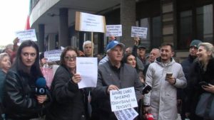 Пензионерите кои бараат линеарно покачување на протест пред Уставен