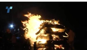 Видео: Бадникарски огнови низ државата