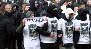 Протест пред Кривичниот суд за пресудата за Фатон Љури