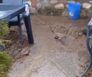 Љубојно погодено од поројни води по обилните дождови