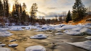 Променливо облачно со слаби локални врнежи од дожд и снег – Временска прогноза за 17.1.2026