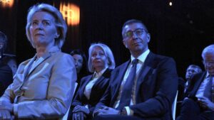 Мицкоски на 50-годишнината од формирањето на Европската народна партија во Брисел