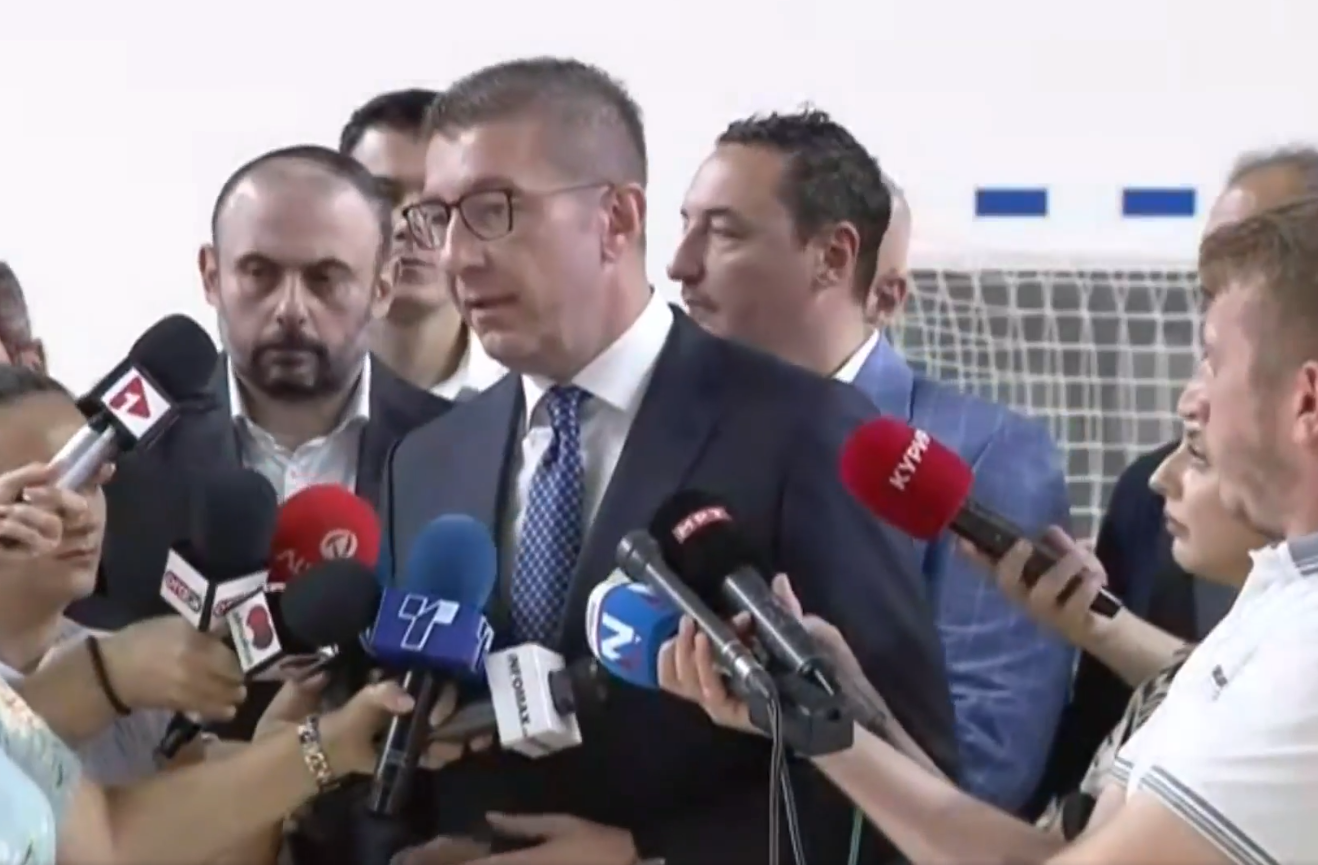 Соработката со ВЛЕН е коректна и пријателска и очекувам да продолжи – рече Мицкоски пред најавената реконструкција